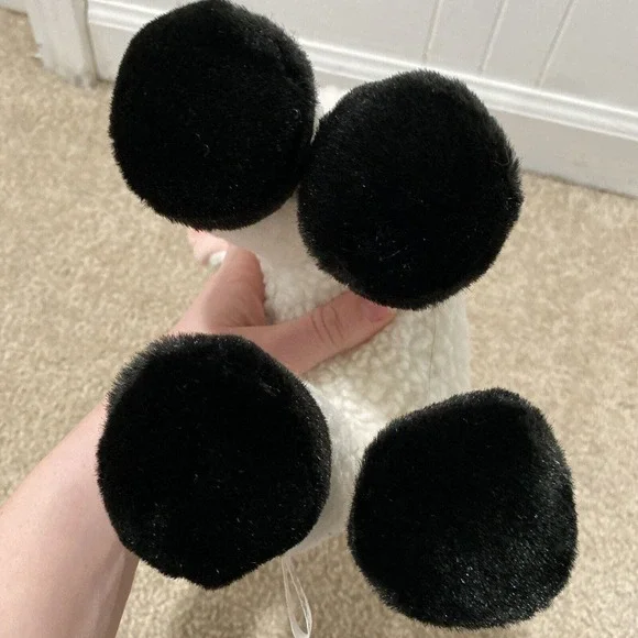 Vintage Sugar Loaf Lamb Sheep Wooly Plush Bell Black Feet 12 in Stuffed Animal - Picture 10 of 10